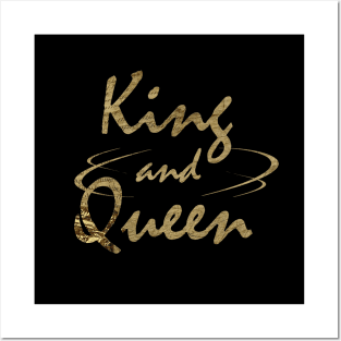 King and Queen Posters and Art